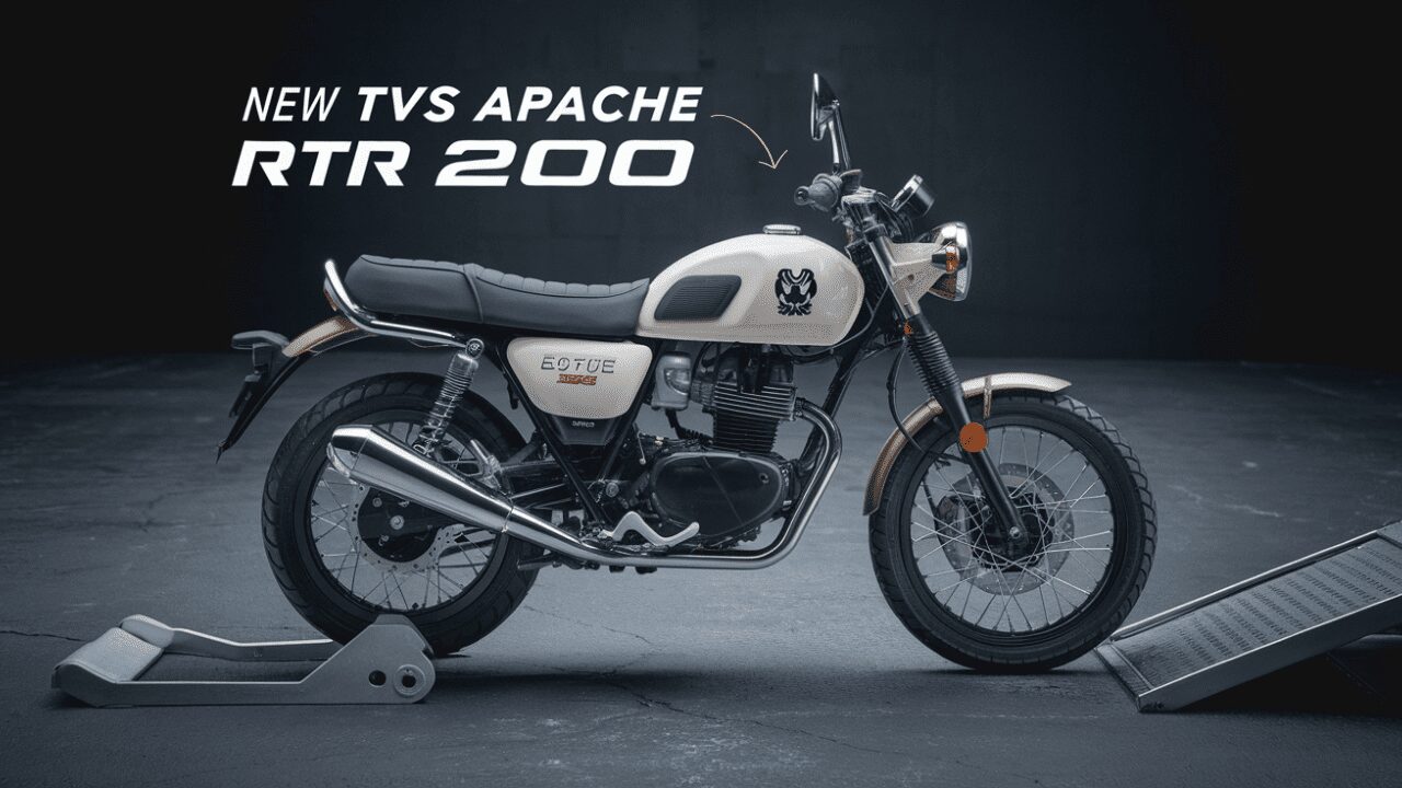 New TVS Apache RTR 200