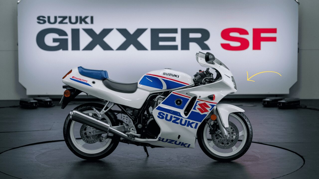 Suzuki Gixxer SF new look