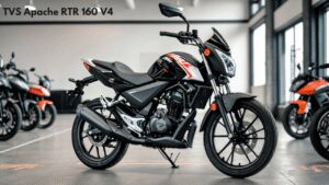 TVS Apache RTR 160 V4: स्टाइलिश डिज़ाइन, शानदार माइलेज और कीमत का परफेक्ट कॉम्बिनेशन